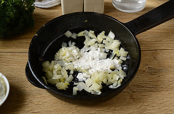 гречаники с фаршем в сметанном соусе рецепт фото 7